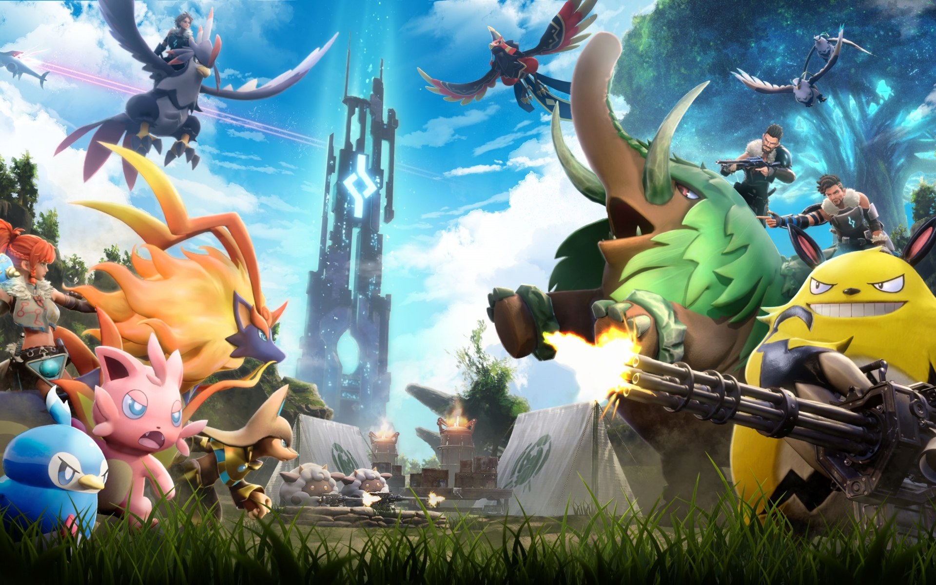 Palworld key art